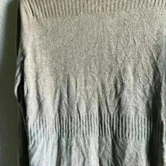 BAREFOOT DREAMS CozyChic  Lite Circle Open Front Cardigan Sweater Lagenlook S - Picture 11 of 12